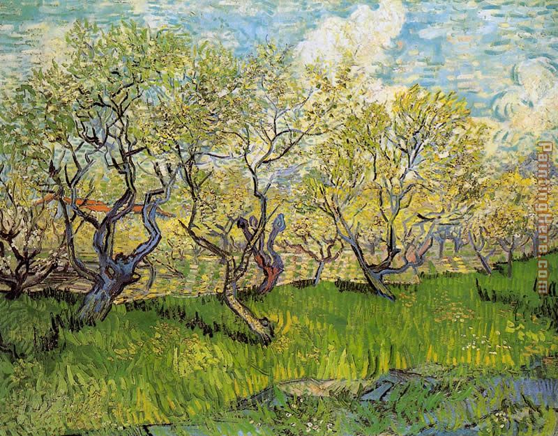 Vincent van Gogh Orchard in Blossom 4